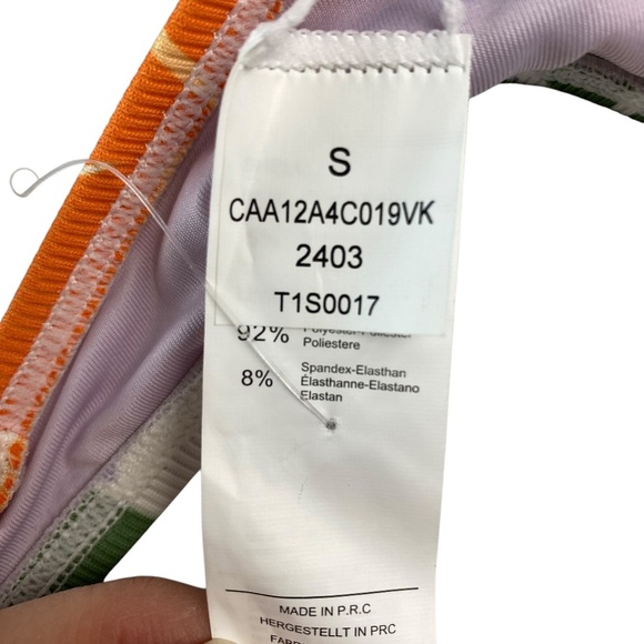 CUPSHE Scarlet Garden Push-Up Bikini Top & Cheeky Bottoms Set in Small- NWT - Picture 7 of 9